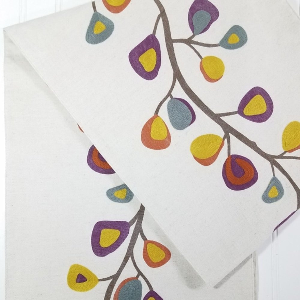 Crate & Barrel Tessa 14 x 90" Long Table Runner